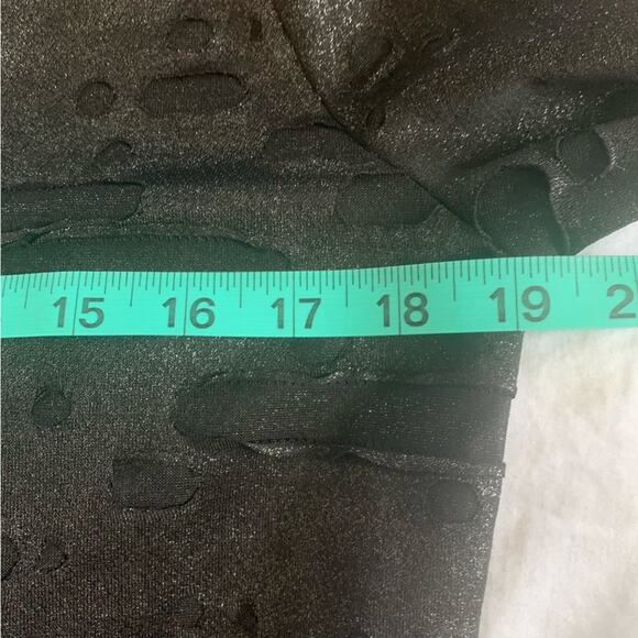 Black Metallic | Distressed Medium Pullover | Allen B. Schwartz | Black Ripped - Picture 3 of 11